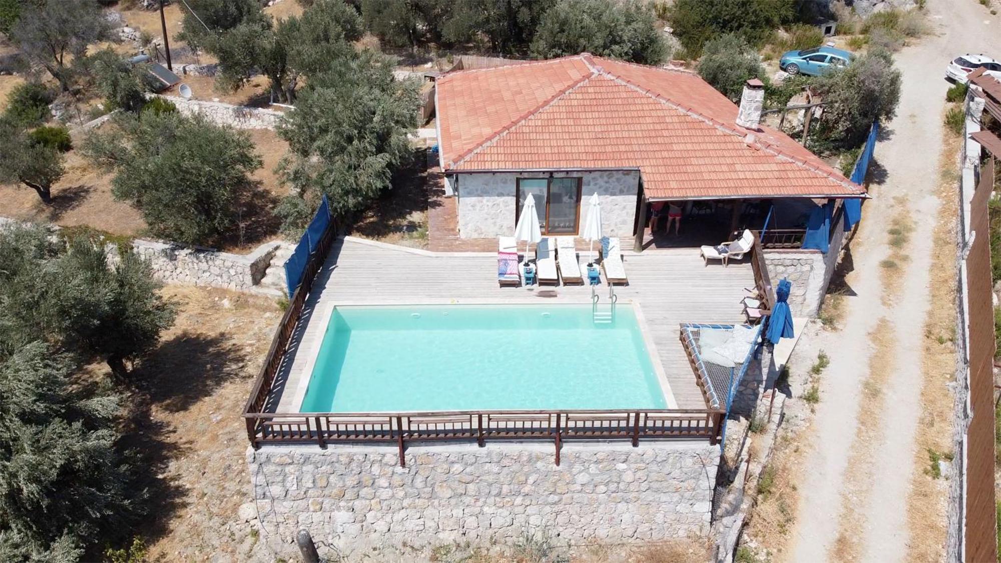 Вилла Likya House - Deniz Ve Doga Manzarali, Havuzlu Патара Экстерьер фото