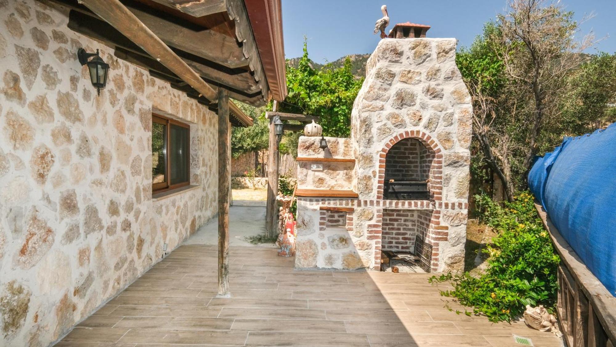 Вилла Likya House - Deniz Ve Doga Manzarali, Havuzlu Патара Экстерьер фото