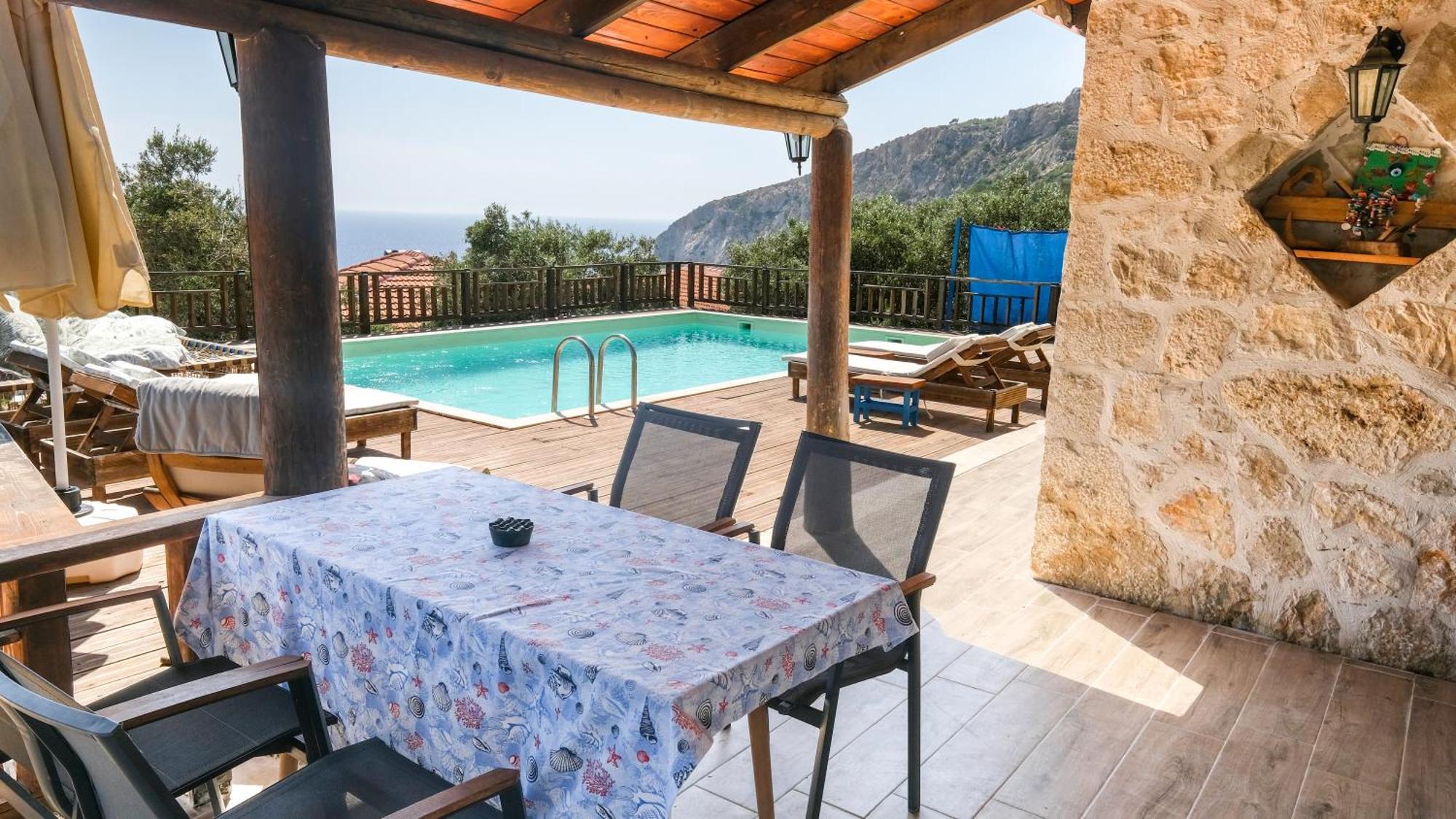Вилла Likya House - Deniz Ve Doga Manzarali, Havuzlu Патара Экстерьер фото