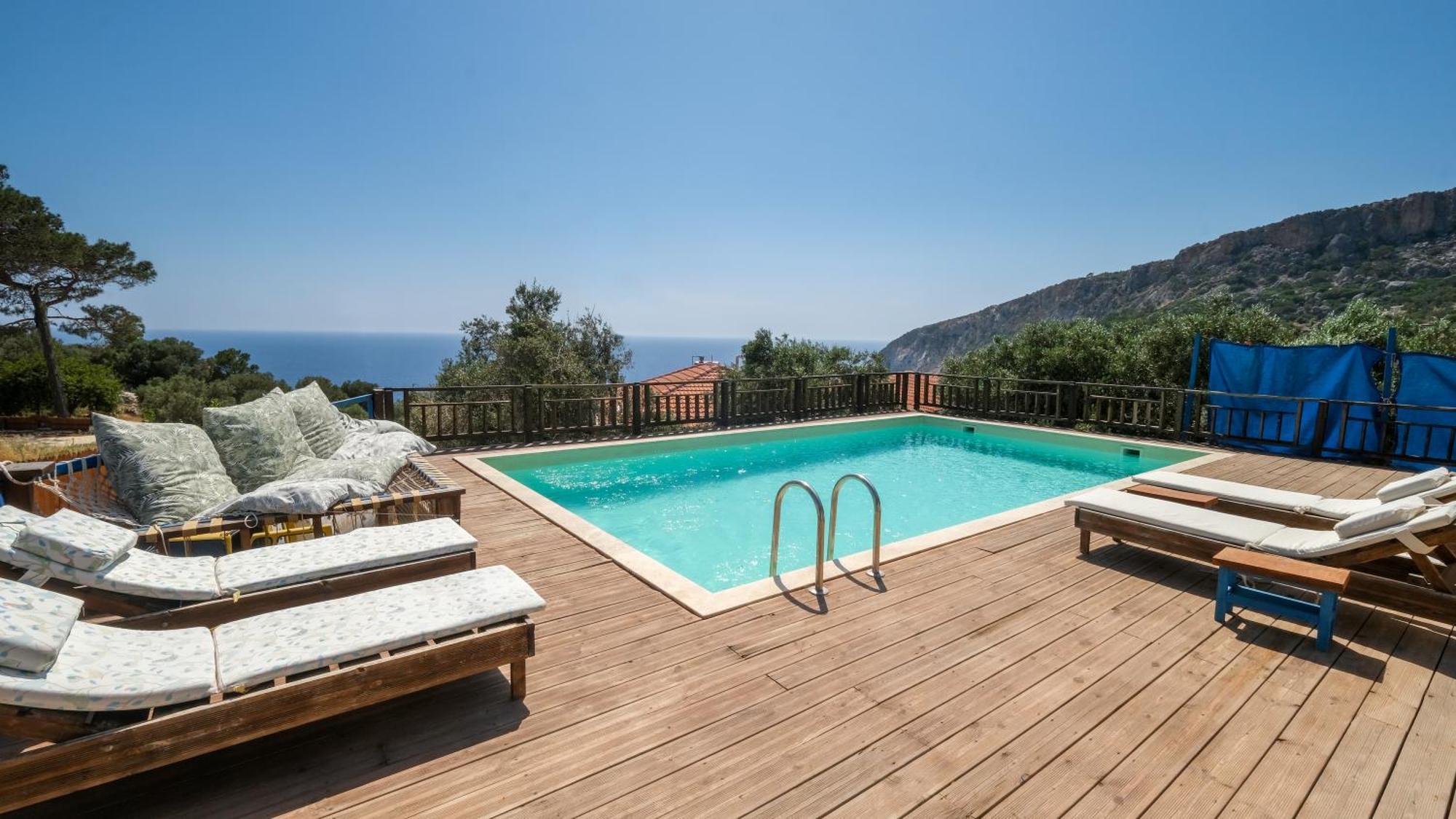 Вилла Likya House - Deniz Ve Doga Manzarali, Havuzlu Патара Экстерьер фото