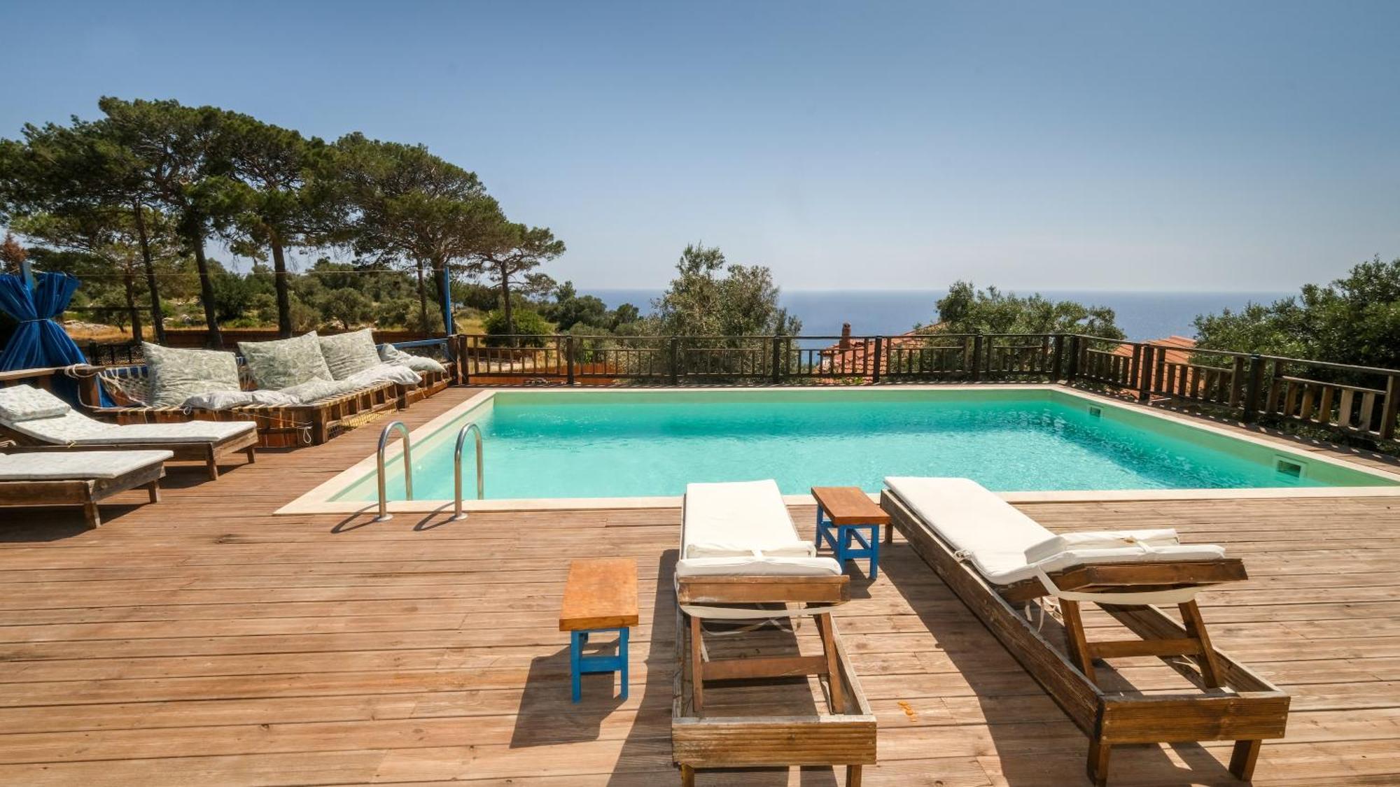 Вилла Likya House - Deniz Ve Doga Manzarali, Havuzlu Патара Экстерьер фото