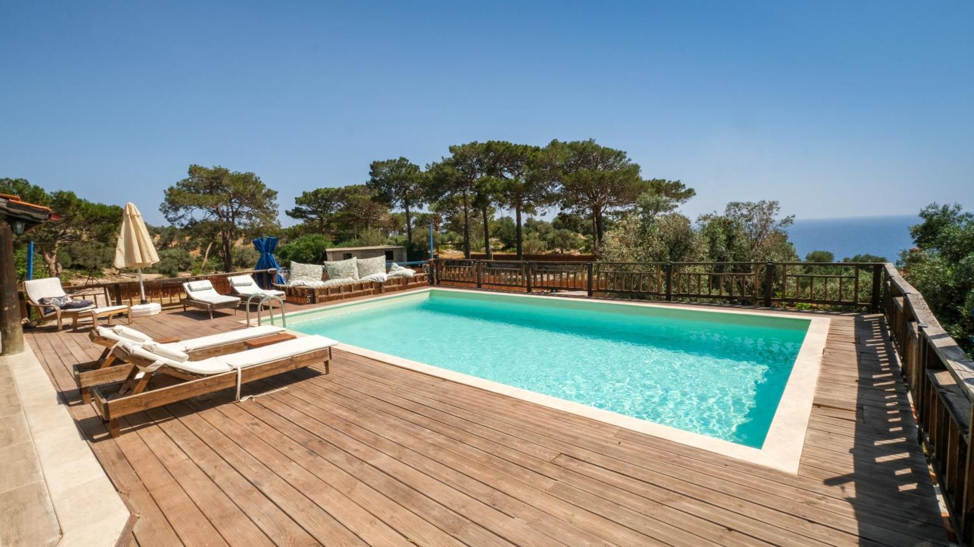 Вилла Likya House - Deniz Ve Doga Manzarali, Havuzlu Патара Экстерьер фото