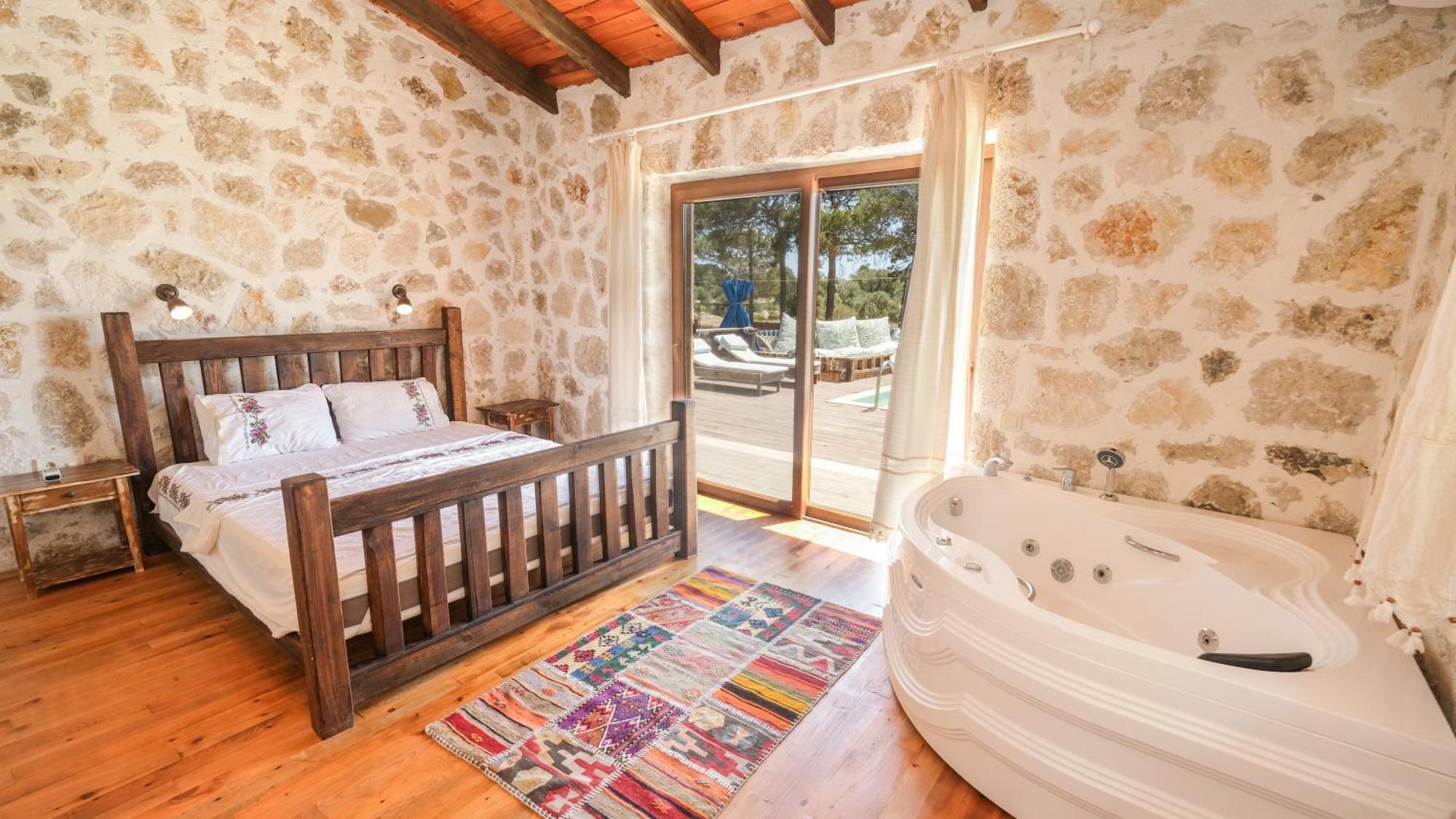 Вилла Likya House - Deniz Ve Doga Manzarali, Havuzlu Патара Экстерьер фото
