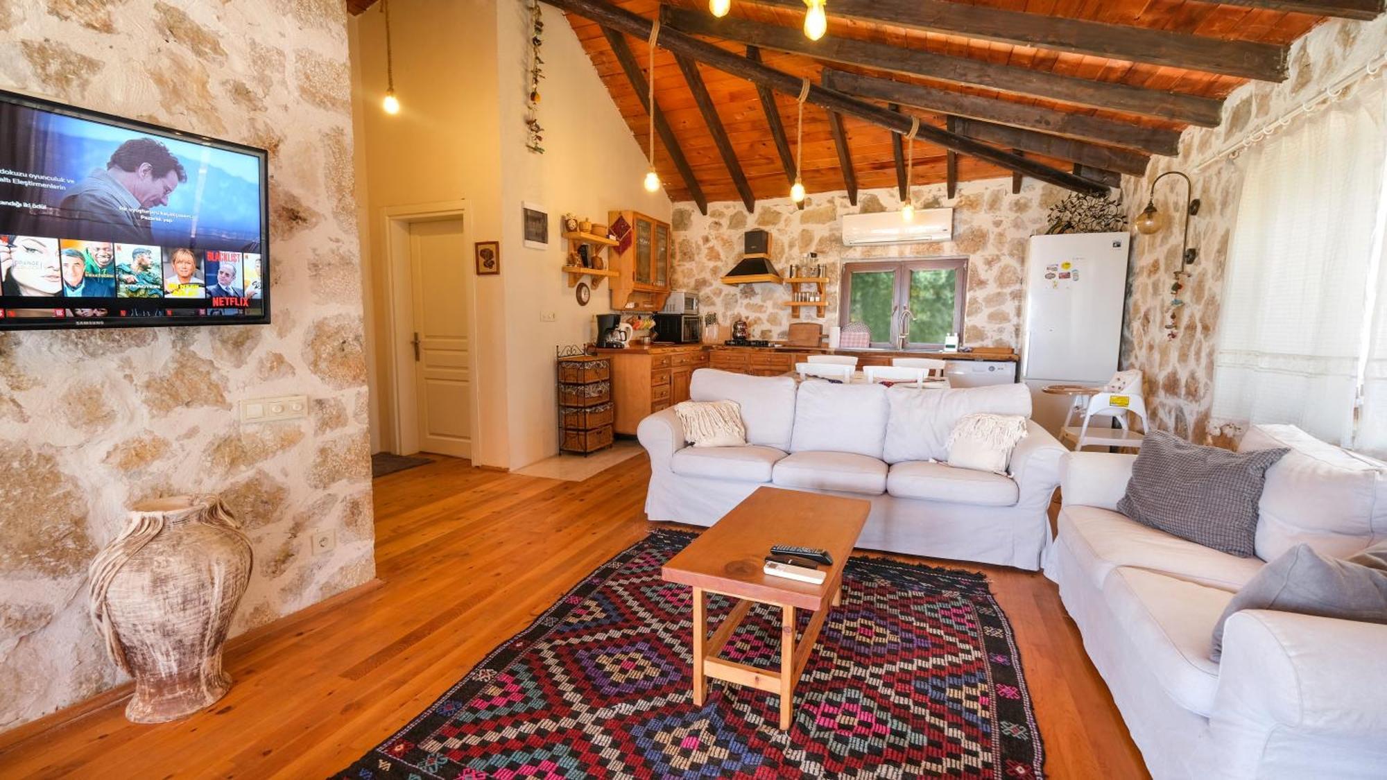 Вилла Likya House - Deniz Ve Doga Manzarali, Havuzlu Патара Экстерьер фото