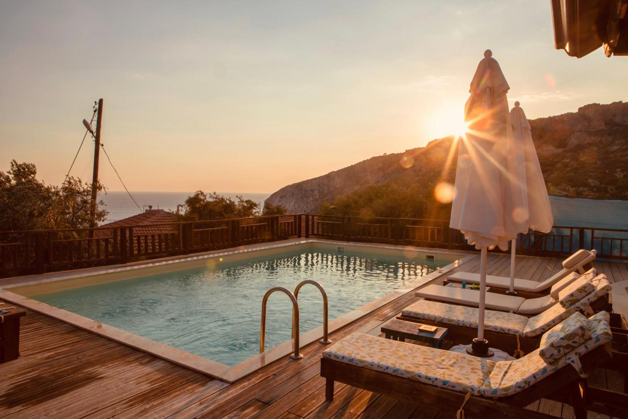 Вилла Likya House - Deniz Ve Doga Manzarali, Havuzlu Патара Экстерьер фото